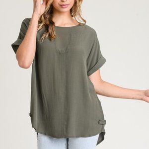 The Olive Blouse